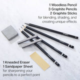 Sketching Tin Set - 9 pc