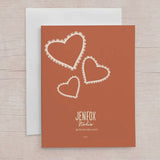 Folk Valentine Heart Card