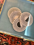 Tramake Stoneware Coasters
