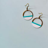 Dear Darlington Crescent Hoop Shoreline Earrings