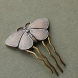 Butterfly Moth Hair Comb