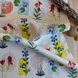 Desert Botanical Linen Tea Towel