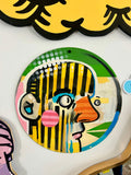 “Record Face” original artwork by Dan Duffy