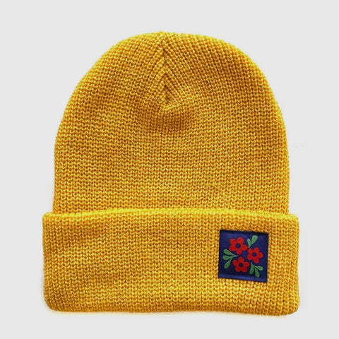 Sunshine Floral Beanie