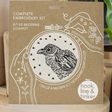 Raven Embroidery Kit