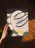 Sardines Art Print