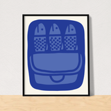 Tinned fish art print