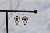 Canopy // Stained Glass Resin Earrings