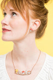 Red Mushroom Toadstool Earrings