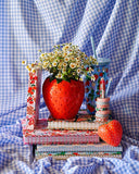 Strawberry Ceramic Vase
