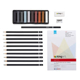 Sketching & Drawing Travel Set, 25 pc