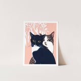 LOVECATS Vibrant Giclée Art Print by Renée Staeck