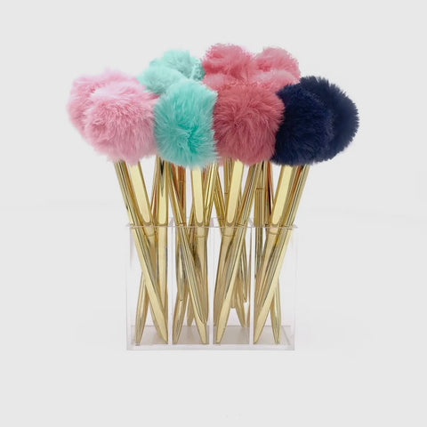 Plush Pom Pens