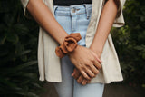Rust Rayon Scrunchie | Handmade By Survivors