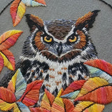 Great Horned Owl Embroidery Kit