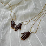 Ceramic Hand Necklace