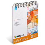 Mixed Media Sketchbook - 8” x 10” - 60 Sheets