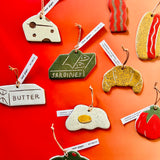 Snack Ornaments-2024 Collection from Covet & Ginger and Wit & Co