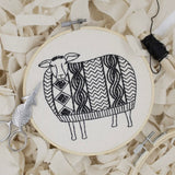 Sweater Weather Sheep Embroidery Kit