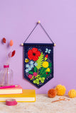Wildflower Pennant Felt Craft Kit | Beginner Craft Kit