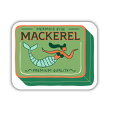 Mermaid Fish Mackerel Sticker