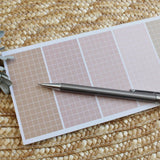 Grid Gradient Notepads