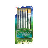 Chroma Blends: Watercolor Paint Brushes (Set of 6)