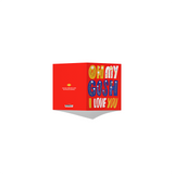 OMG Soft Touch Greeting Card |