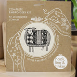 Sweater Weather Sheep Embroidery Kit