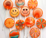 Choose Happy Lollipops, Peach Flavor-Vegan