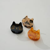 Ginger Cat Claw Clip