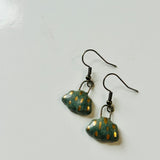 Ceramic Storm Cloud Earrings