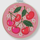 Cherries Rikrack Embroidery Kits