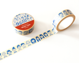 Illustrated Faces Washi Tape