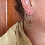 Cloisonné // Stained Glass Resin Earrings