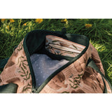 Peregrine Block Print Weekender Bag