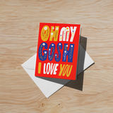OMG Soft Touch Greeting Card |