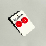 Button Earrings