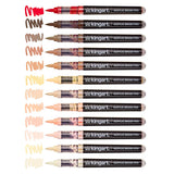 PRO Acrylic Paint Brush Pens - 12 Portrait Colors