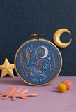 Celestial Hare Mini Embroidery Kit | Craft Kit for Beginners