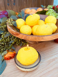 Lemon shaped Candle