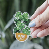 Plant Lady Vinyl Sticker