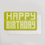 Birthday Dimensional Type Enclosure