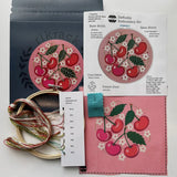 Cherries Rikrack Embroidery Kits