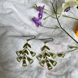 Forget Me Not // Stained Glass Resin Earrings