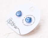 Cute Blueberry Summer Fruit Stud Earrings