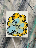 Mini Clouds-original artwork by Dan Duffy