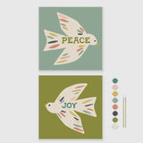 Peace and Joy Meditative Art Paint By Number Kit