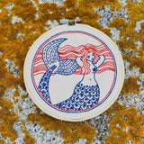 Mermaid Embroidery Kit