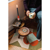 Disco Formation Beaded Coasters Set of 4